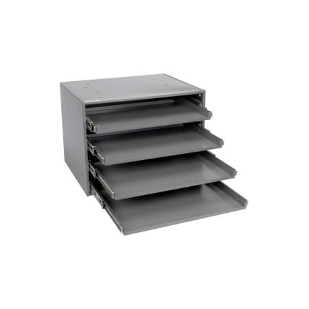 DURHAM MFG Durham Heavy Duty Bearing Rack 303B-15.75-95 - For Large Compartment Boxes - Fits Four Boxes 303B-15.75-95